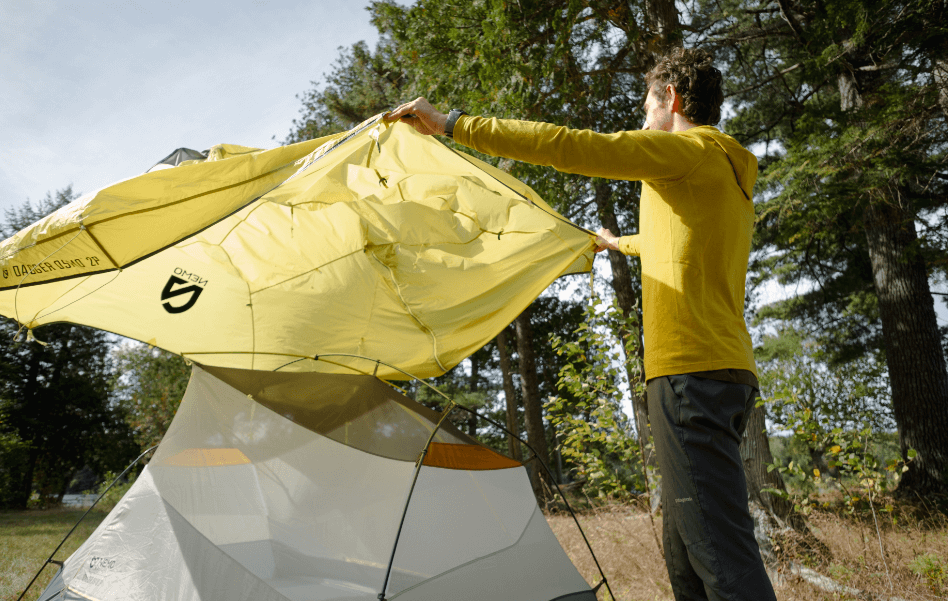 Our tents