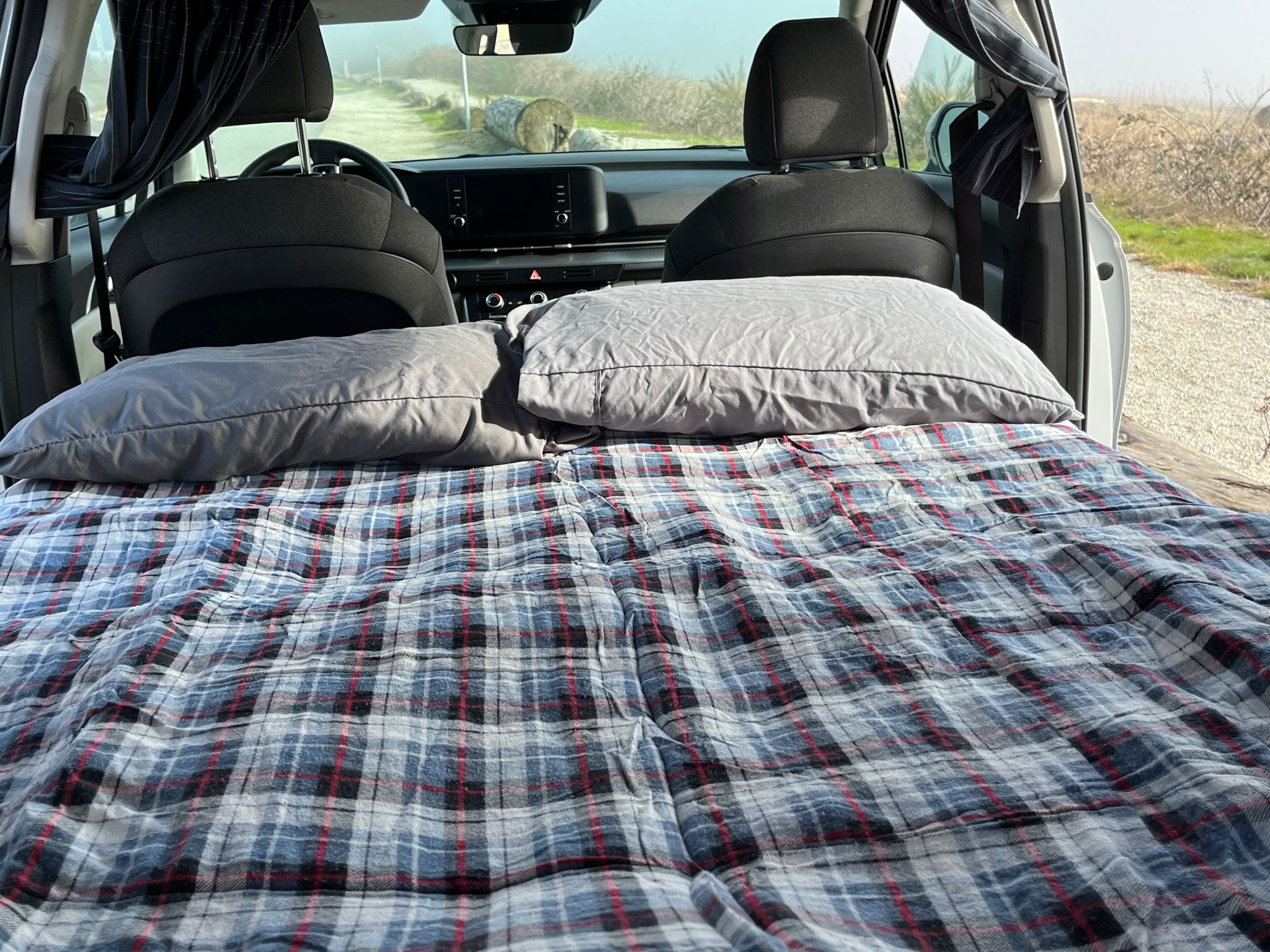 Minivan camping conversion kits
