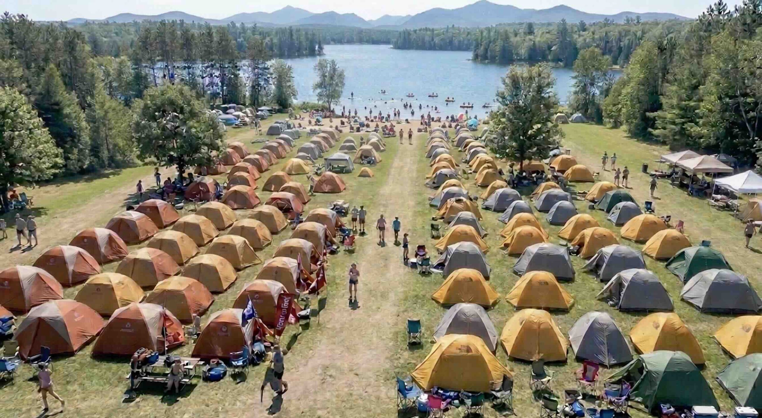 Our tents